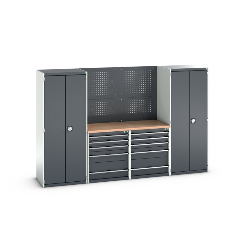 Műhelyberendezési rendszer cubio Kezdőcsomagok L